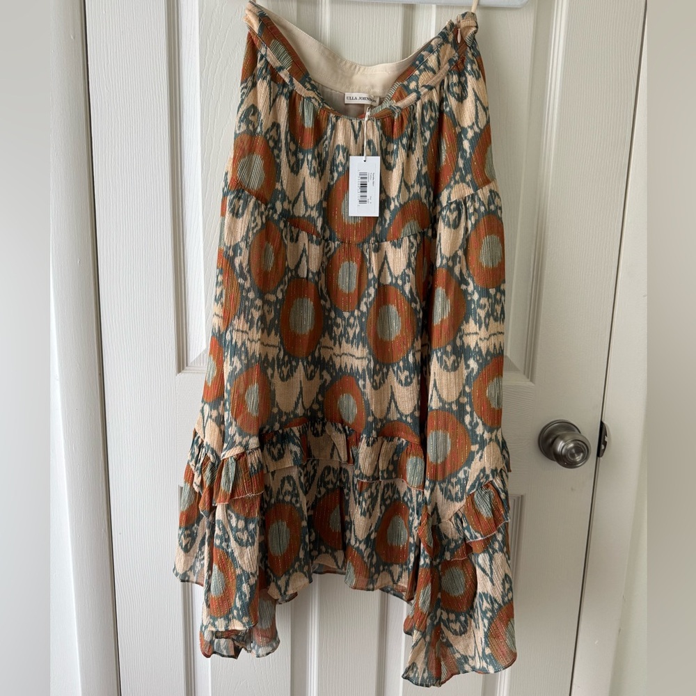 NEW Ulla Johnson Varisha Skirt in Nimbus, size 8